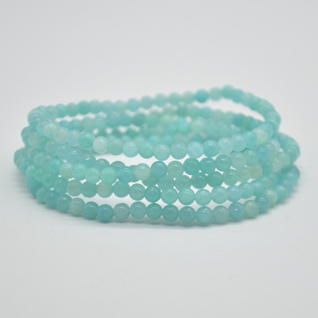Amazoniet 4mm Armband