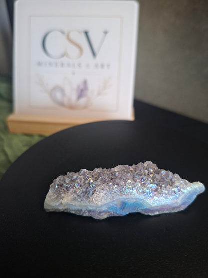 Aura Amethist Cluster klein 4