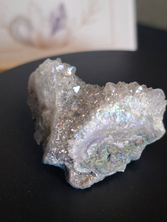 Aura Amethist Cluster klein 5