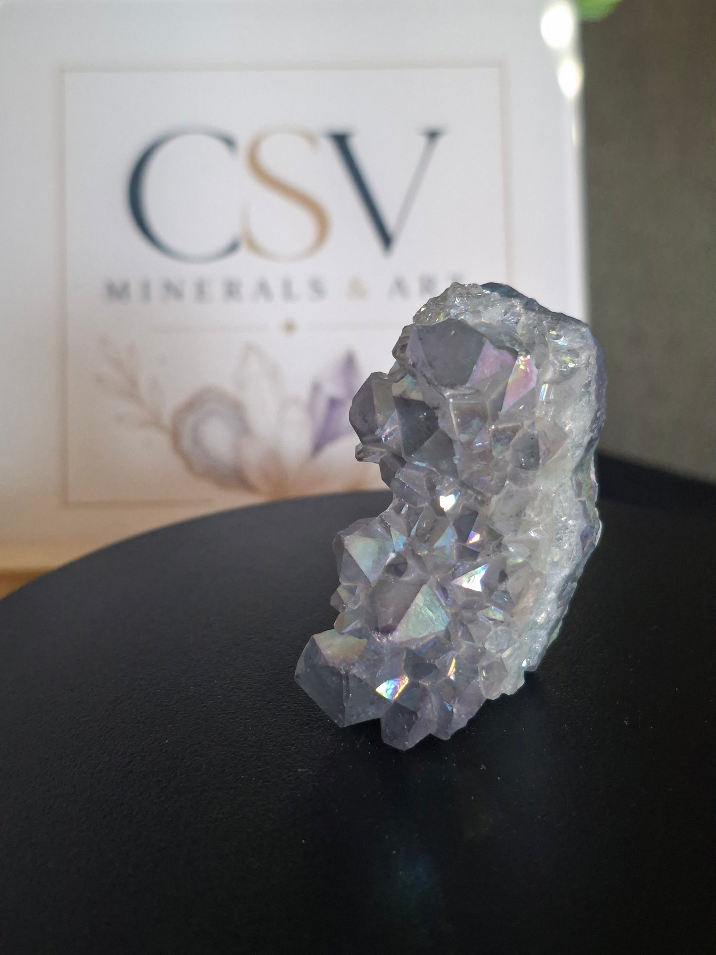 Aura Amethist cluster klein 8