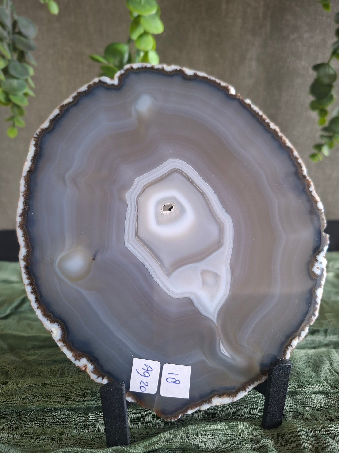 Agaat schijf 20