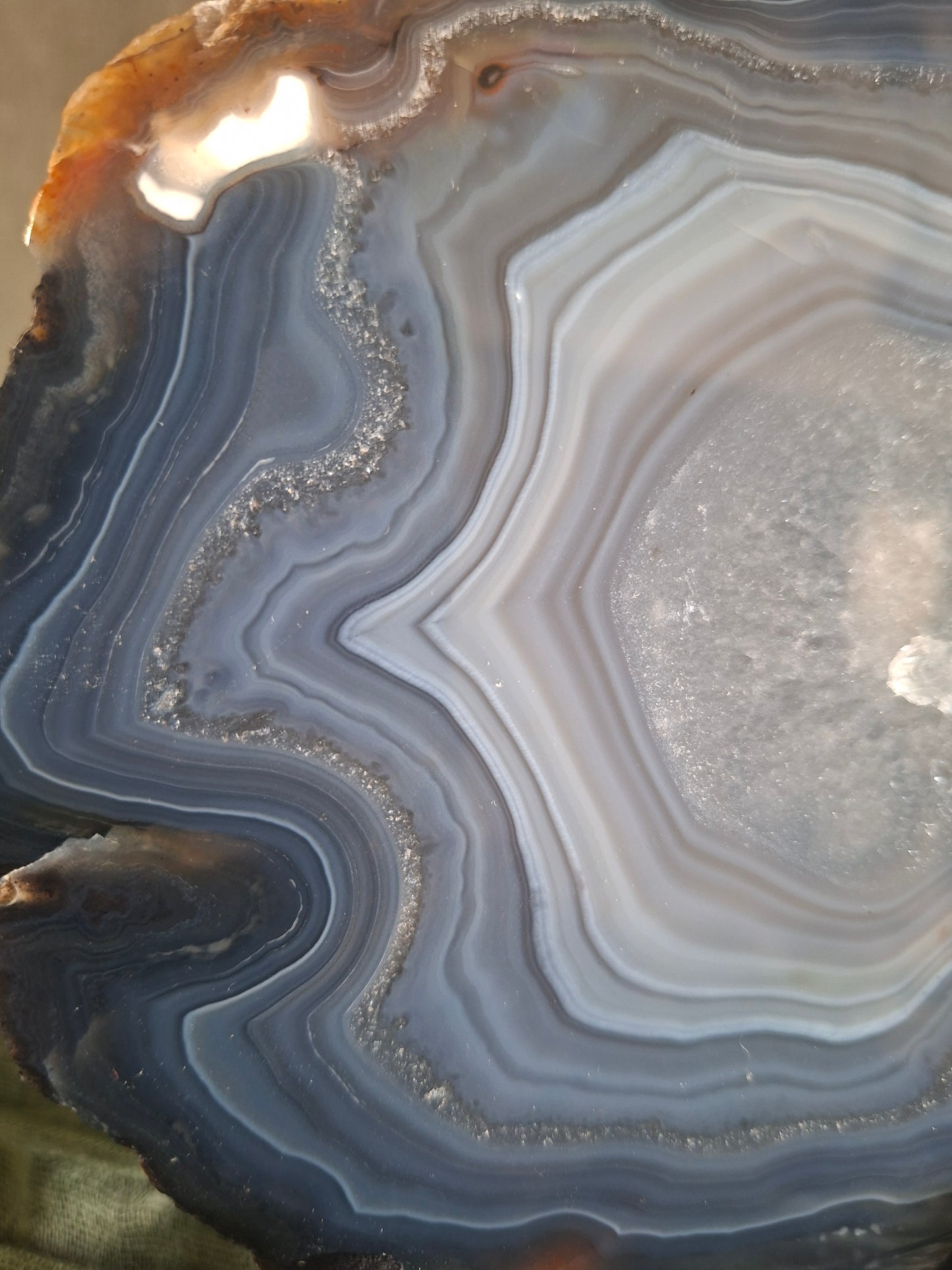 Blauwe Agaat slab