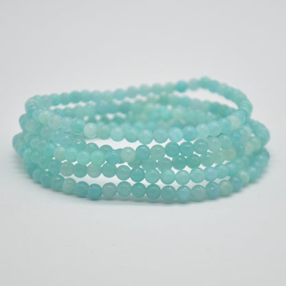 Amazoniet 4mm Armband