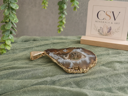 Druzy Agaat hanger
