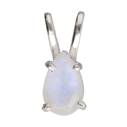 925 Maansteen facetgeslepen hanger mini