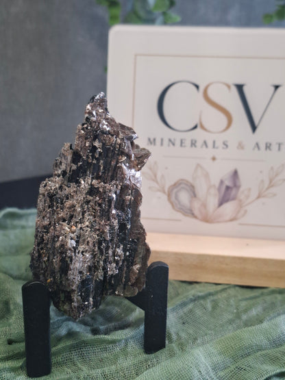 Zwarte toermalijn met gouden mica 5