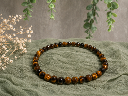 Tijgeroog 4mm armband