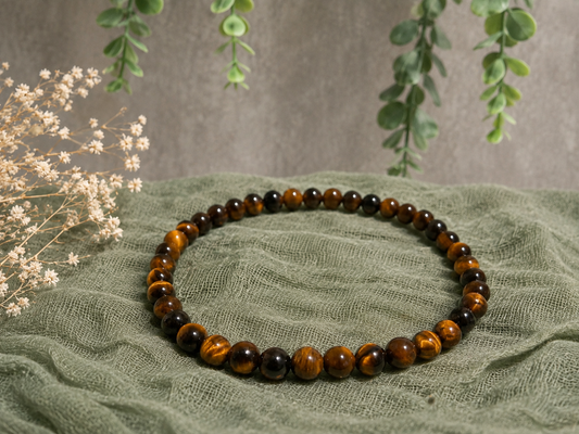 Tijgeroog 4mm armband