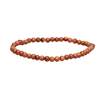 Goldstone 4mm armband