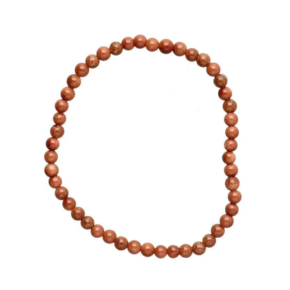 Goldstone 4mm armband