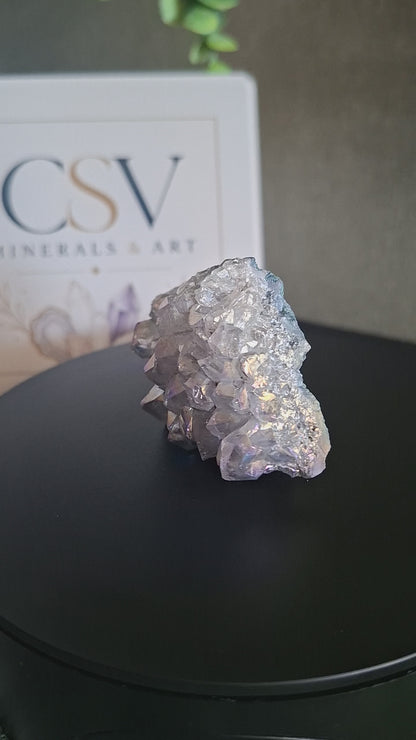 Aura Amethist cluster klein 15