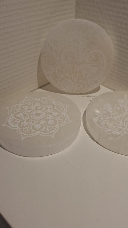 Seleniet schijf mandala - C