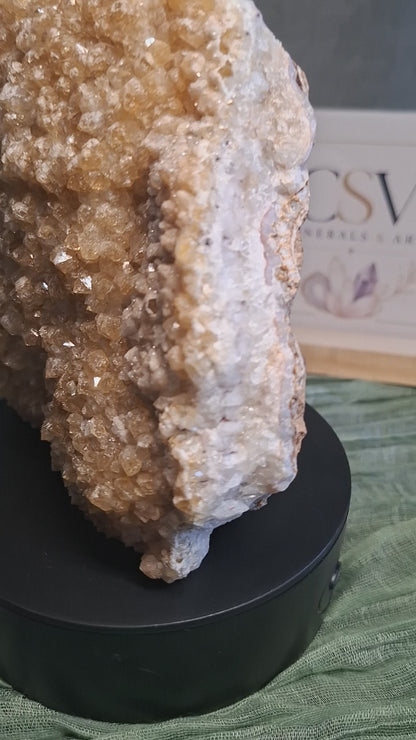 Citrien groot zelfstaand sugardruzy stuk