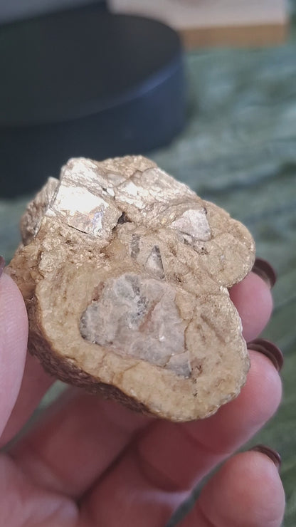 Gouden Mica Stukje 24