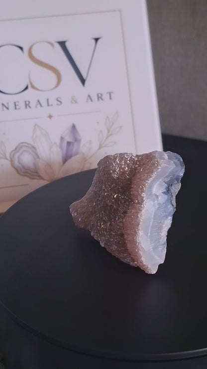 Aura Amethist cluster klein 12