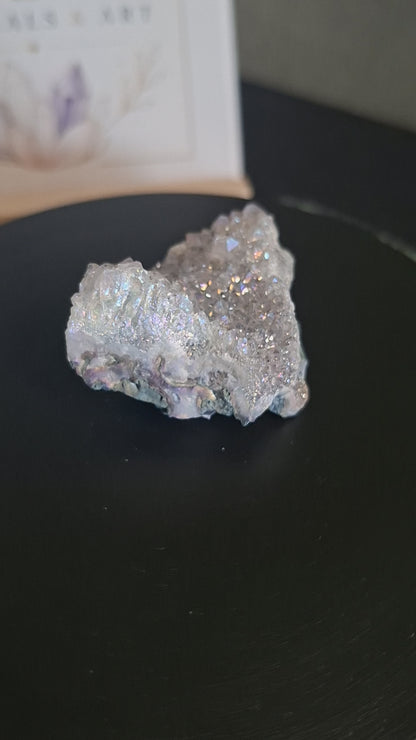 Aura Amethist Cluster klein 5