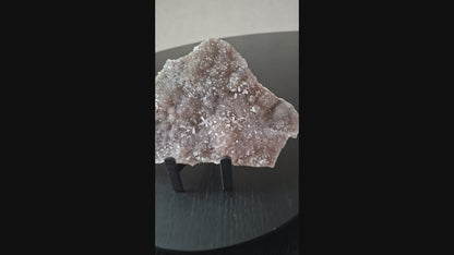 Zeoliet paars/roze met kristallen Z3