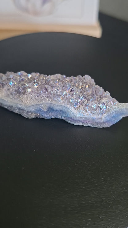 Aura Amethist Cluster klein 4