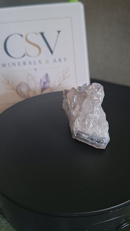 Aura Amethist Cluster klein 13